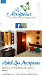 Mobile Screenshot of hotellasmariposas.com